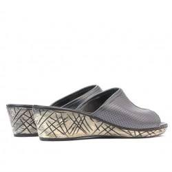 Sandalias de mujer 5004m p gris perforado