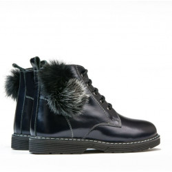 Botas para niños 3010 charol índigo