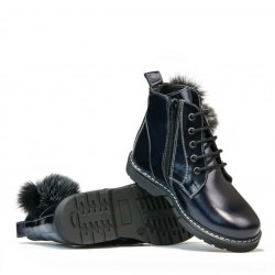 Botas para niños 3010 charol índigo