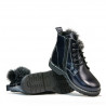 Botas para niños 3010 charol índigo