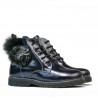 Botas para niños 3010 charol índigo
