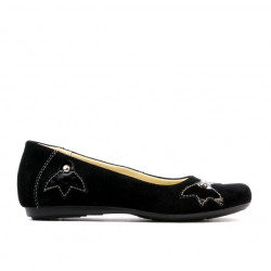 Zapatos para niños 117 terciopelo negro