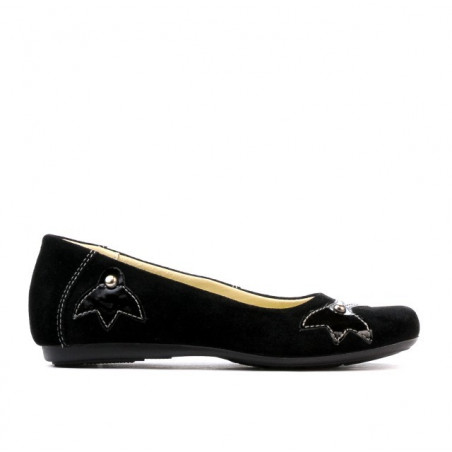 Zapatos para niños 117 terciopelo negro