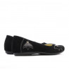 Zapatos para niños 117 terciopelo negro