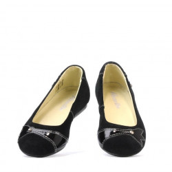 Zapatos para niños 117 terciopelo negro