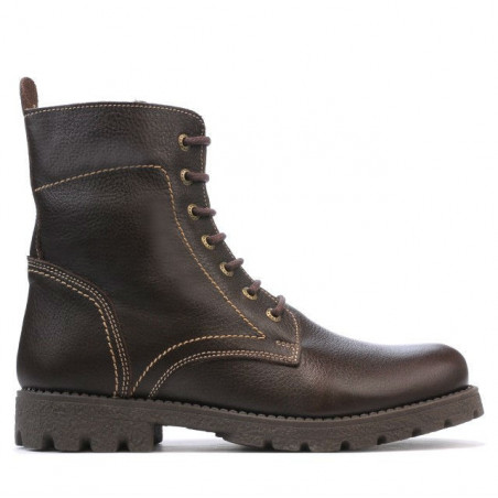 Botines hombre 498 café