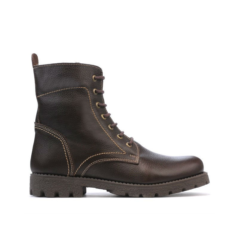 Botines hombre 498 café