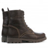 Botines para hombres 498m café