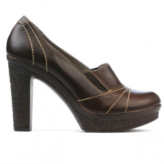 Zapatos casuales mujer 176 café