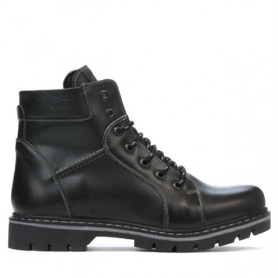 Botines adolescentes 439-1 negro