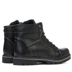 Botines adolescentes 439-1 negro
