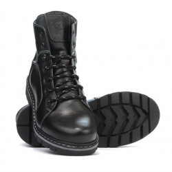 Botines adolescentes 439-1 negro