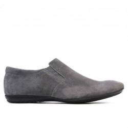 Zapatos casuales para hombre 760 gris gamuza