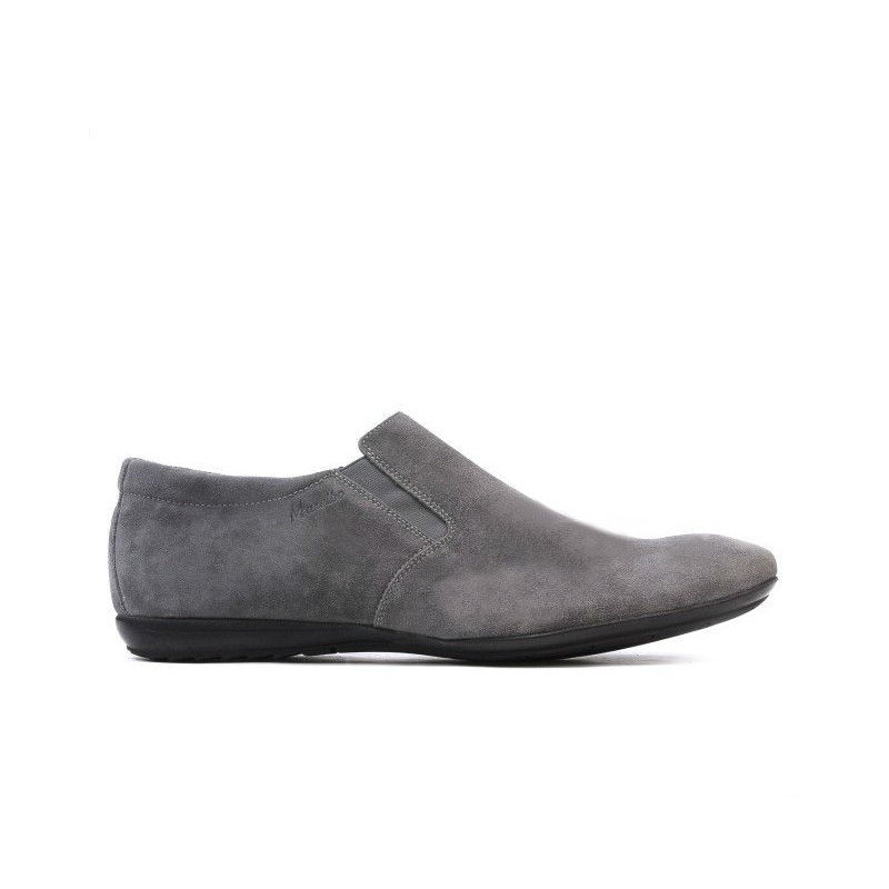 Zapatos casuales para hombre 760 gris gamuza