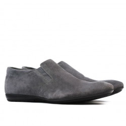 Zapatos casuales para hombre 760 gris gamuza