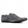 Zapatos casuales para hombre 760 gris gamuza