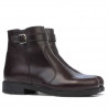 Botines de mujer 3318 burdeos