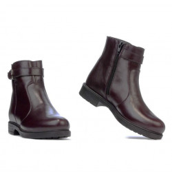 Botines de mujer 3318 burdeos