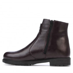 Botines de mujer 3318 burdeos