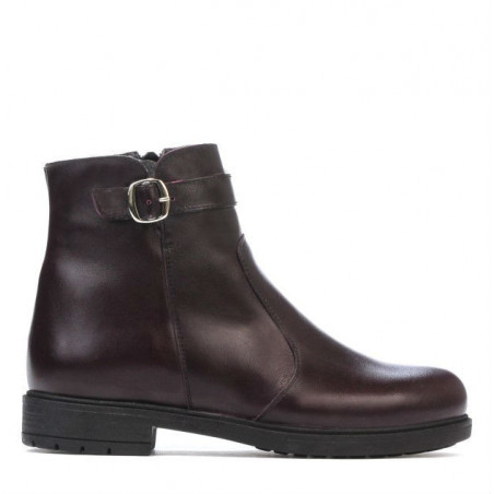 Botines de mujer 3318 burdeos