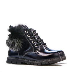 Botines para niños pequeños 38c charol índigo