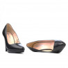 Zapatos elegantes de mujer 1233 negro