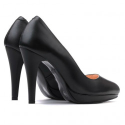 Zapatos elegantes de mujer 1233 negro
