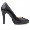 Zapatos elegantes de mujer 1233 negro