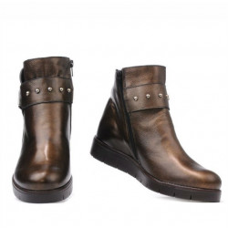 Botines mujer 3320 bronce