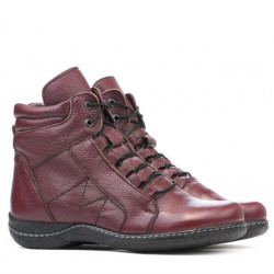 Botines de mujer 3280 burdeos