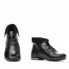 Botines mujer 3282 negro