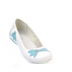 Zapatos para niños 117 blanco+azul