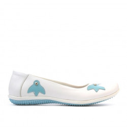 Zapatos para niños 117 blanco+azul