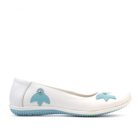 Zapatos para niños 117 blanco+azul