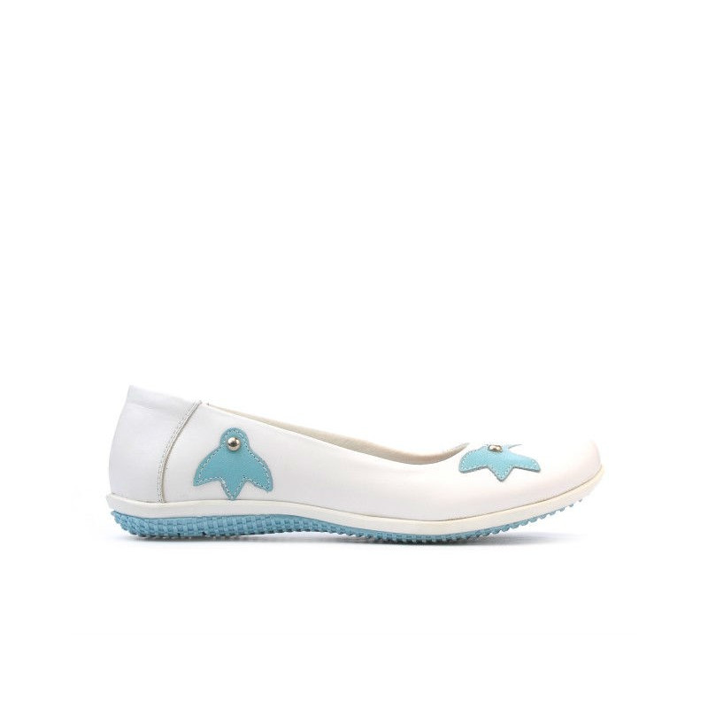 Zapatos para niños 117 blanco+azul