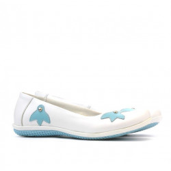 Zapatos para niños 117 blanco+azul