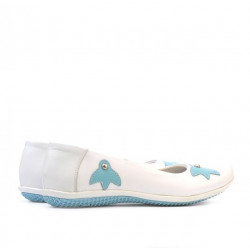 Zapatos para niños 117 blanco+azul