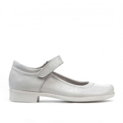 Zapatos para niños 121 charol blanco