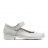 Zapatos para niños 121 charol blanco