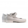 Zapatos para niños 121 charol blanco