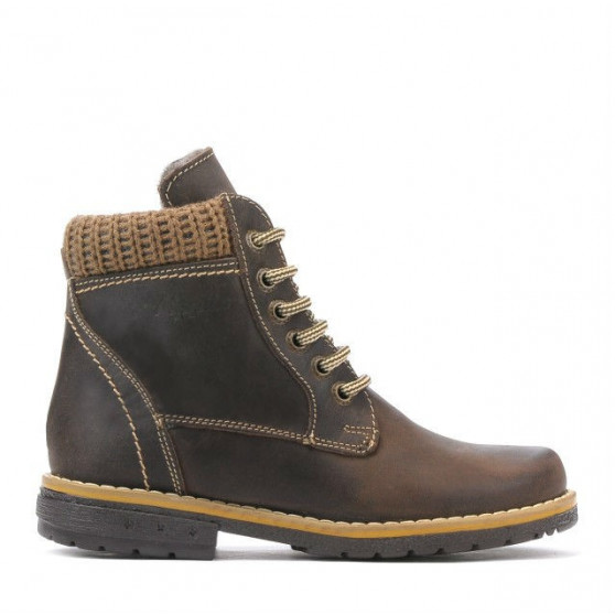 Botas para niños 3209 tuxon café