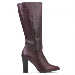 Botas mujer 1158-1 burdeos
