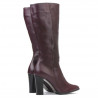 Botas mujer 1158-1 burdeos