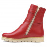 Botines mujer 3321 rojo