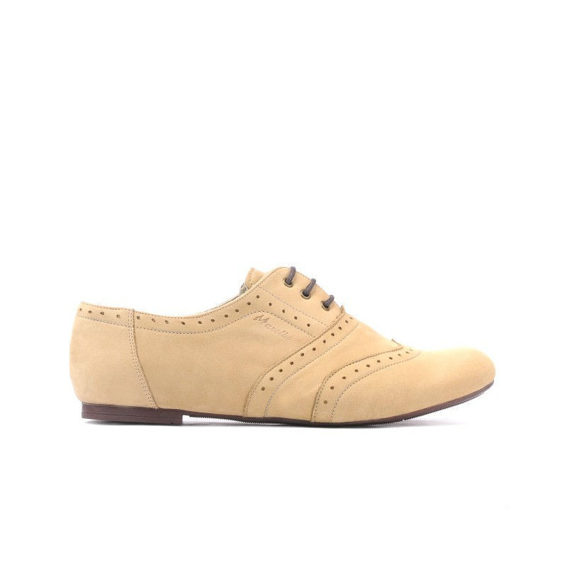 Zapatos casuales mujer 186 bufo arena