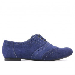Zapatos casuales mujer 186 índigo ante