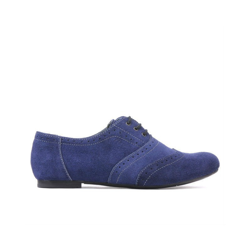 Zapatos casuales mujer 186 índigo ante