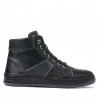 Botas de hombre 4107 negro+gris