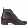 Botines de mujer 3323 burdeos