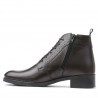 Botines de mujer 3323 burdeos